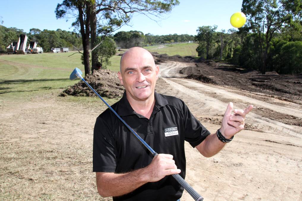Sirromet Wines operations manager Alex Sey is looking forward to the opening of the winery s new Supa Golf course, which is currently under construction and which will be the first in Queensland.  
Photo by Chris McCormack