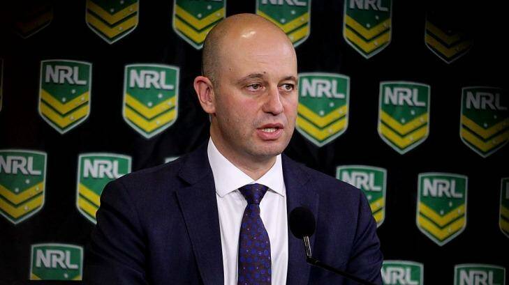 "I want to help this club realise its full potential": NRL CEO Todd Greenberg. Photo: Ben Rushton
