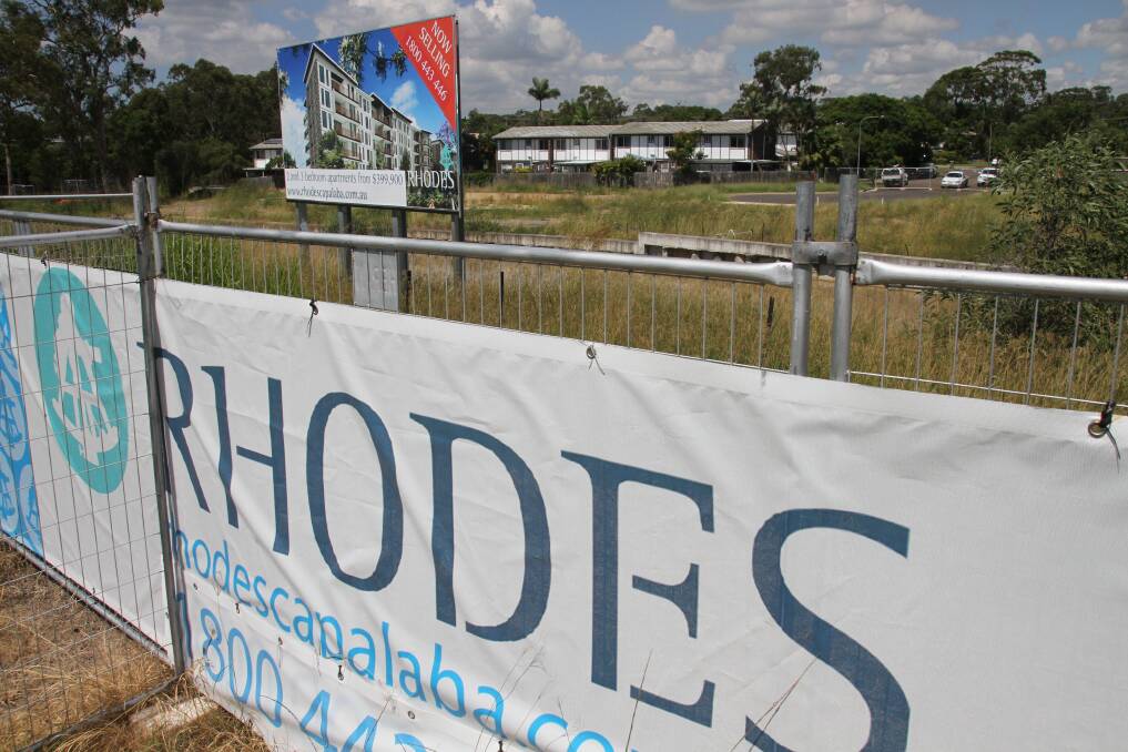 The development site at Capalaba. PHOTO: Chris McCormack