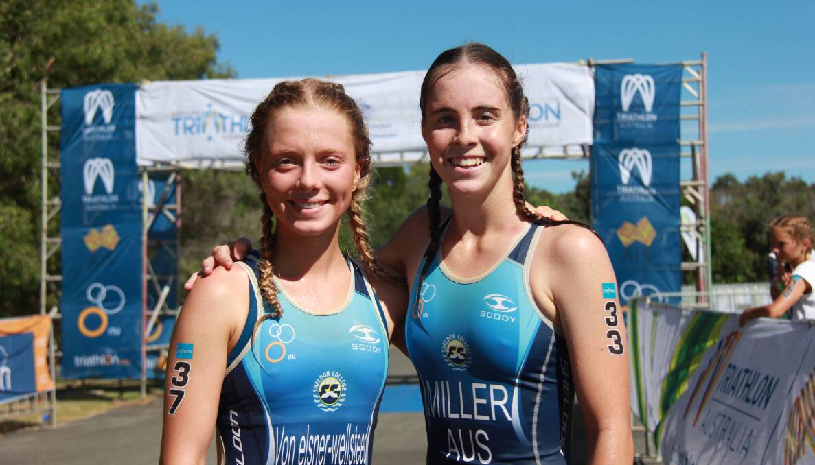Katinka von Elsner-Wellsteed and Joanne Miller were first and second in the 17/18 year girls’ race at the National Youth Championships.