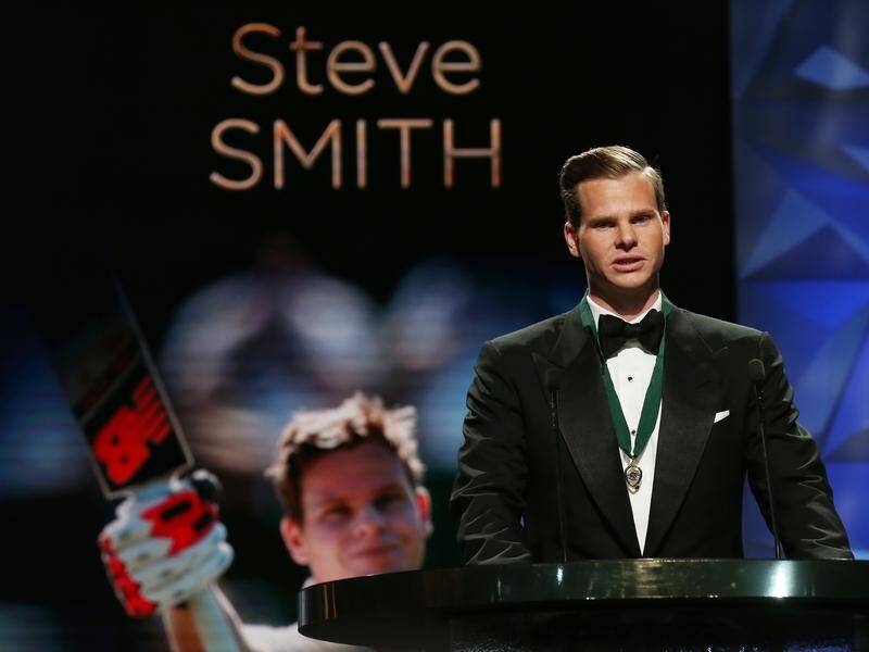 Australia captain Steve Smith won the Allan Border Medal for the second time in four years.