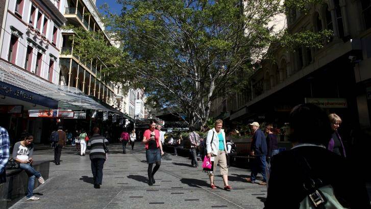 Brisbane City Council is running seeking feedback on how to ensure the Queen Street Mall remains Australia's most successful mall. Photo: Michelle Smith