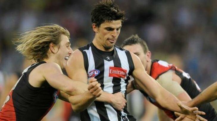 Scott Pendlebury will be at Collingwood until at least the end of 2020. Photo: Sebastian Costanzo