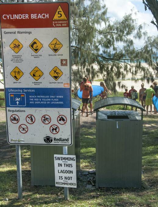 Straddie's lagoon, gorge off limits over Easter