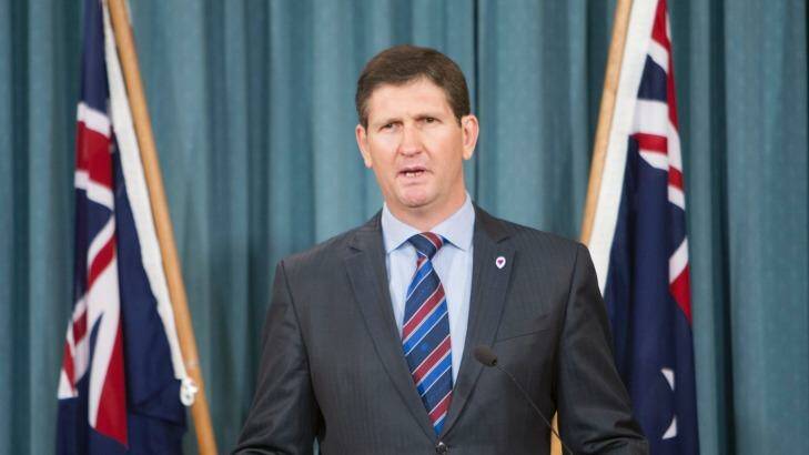 Health Minister Lawrence Springborg says surgery waiting times in Queensland are the "best ever". Photo: Glenn Hunt