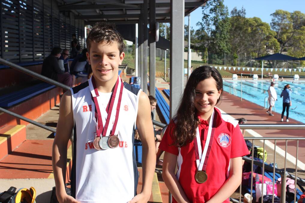Swimmers in medal haul at state champs