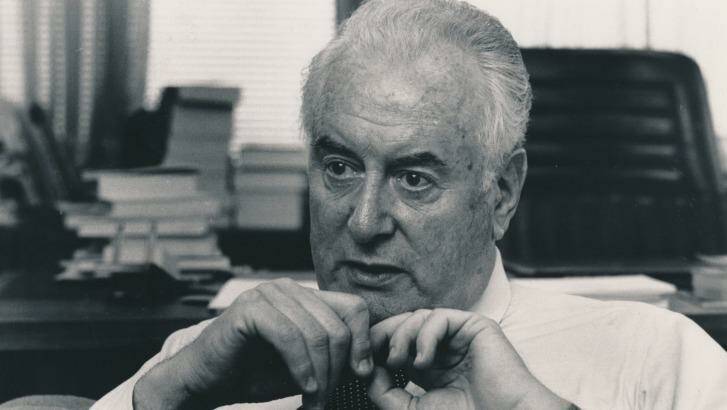 Not without his critics: Gough Whitlam pictured in 1986.