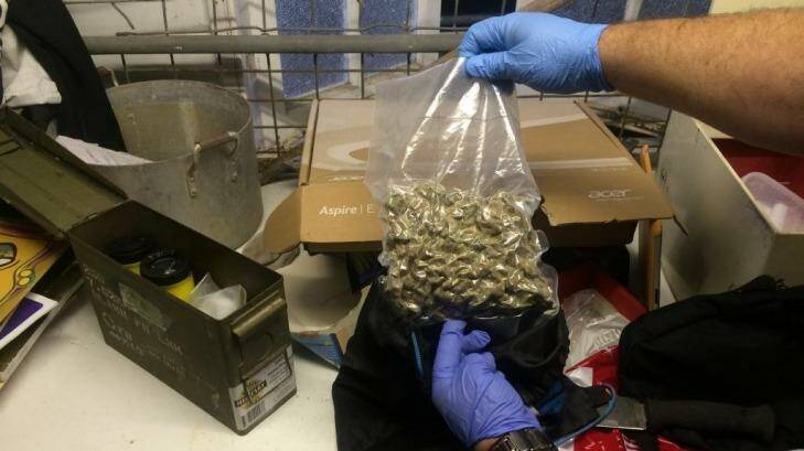 Raids across southern Queensland netted cannabis, among other drugs. Photo: Supplied