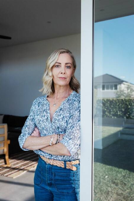 Portrait of Edwina Sawyer. Story is about how genetic testing is affecting people's eligibility for life insurance. Photographed Tuesday 31st October 2017. Photograph by James Brickwood. SMH NEWS 171031