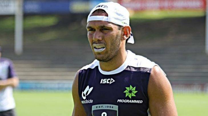 Harley Bennell at Fremantle training this week.