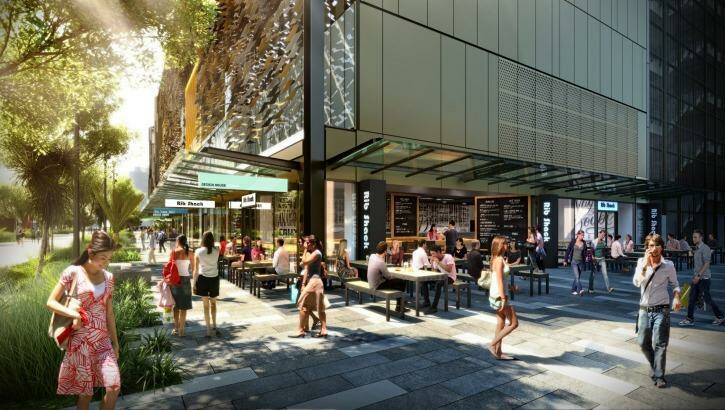Developers would look to replicate popular eatery streets such as those at nearby South Bank.