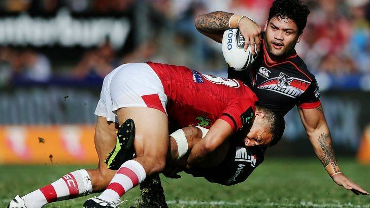 Dumped: Issac Luke has failed to impress at the Warriors this year.  Photo: Anthony Au-Yeung