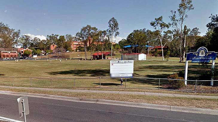 A staff member at Nudgee Junior College has reportedly been charged with indecent treatment of a child. Photo: Google Maps