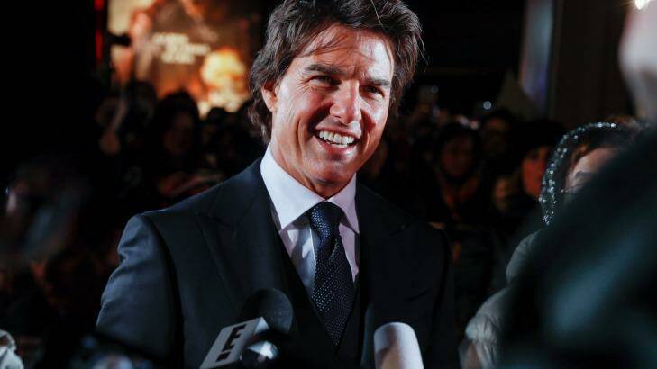 Hollywood insiders are wondering whether a new series is poking fun at Tom Cruise. Photo: Ken Ishii/Getty Images for Paramount Pictures