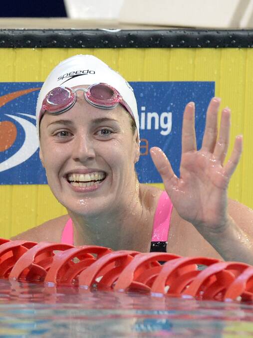 Alicia Coutts will swim in three individual events at the Commonwealth Games in Glasgow.