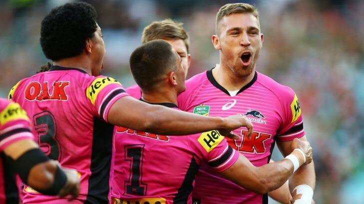 Silver lining: Bryce Cartwright put in another impressive display for the Panthers. Photo: Matt King