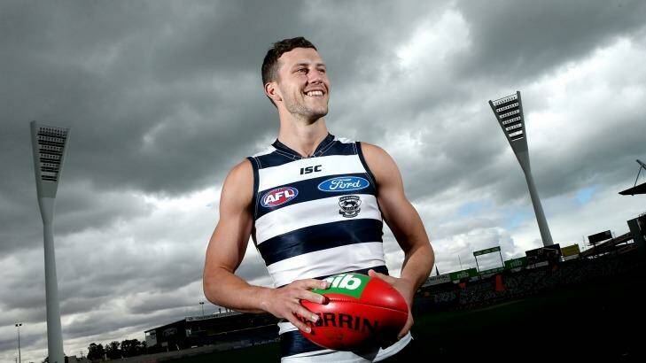 Geelong draftee Sam Menegola hopes it's third time lucky in the AFL system Photo: Patrick Scala