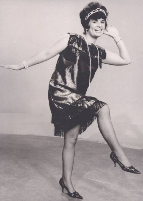 Denise in 1954 in Hobart where she was a talented pop singer.