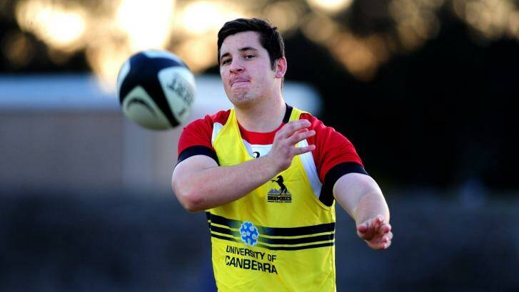 Connal McInerney is set to play for the Canberra Vikings this weekend. Photo: Melissa Adams
