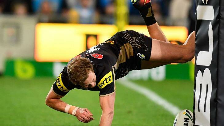 Matthew Moylan's Panthers are on a quest for a club first. Photo: Ian Hitchcock