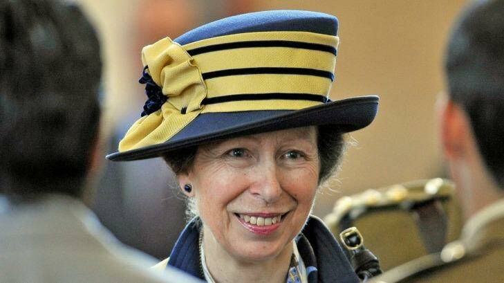 Princess Anne will spend four days in Brisbane from Tuesday. Photo: Bruce Adams