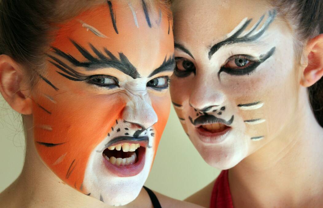 April 17 - Brittany, 14 and Holly Kelleher, 13 of Birkdale are part of the cast of Cats.
Photo by Chris McCormack
