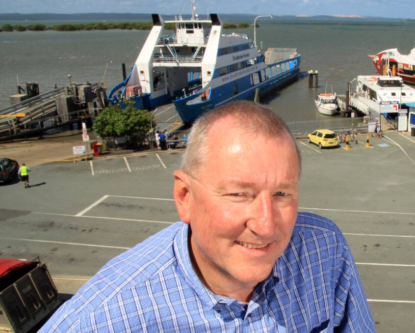 Straddie Ferries David Thomson says it's wrong to rely on jobs at Toondah Harbour to provide jobs for miners in 2019.

