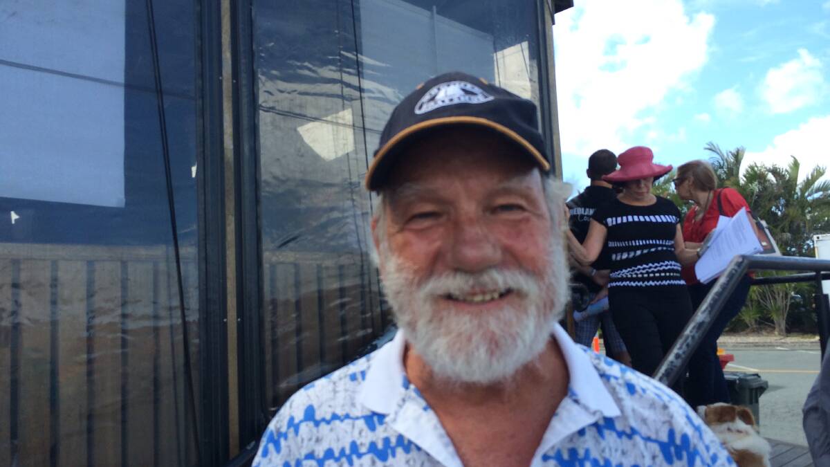 CHRIS AYRES, 66, Wellington Point, retired solicitor: "I think an 800-berth marina is unviable because there are already a large number of unsold marina berths at Wynnum selling for half the price they were bought at. It is also too shallow and there would be conflicts between ferries and recreational boats."