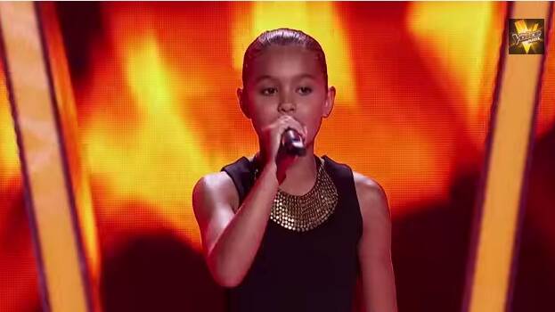 Cleveland's Alexa Curtis, 10, sings Alicia Keys' “Girl On Fire” The Voice Kids Australia Blind Auditions, on Sunday, June 29. 