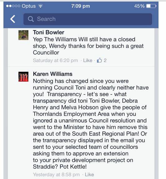 Ex-councillor denies lobbying claim