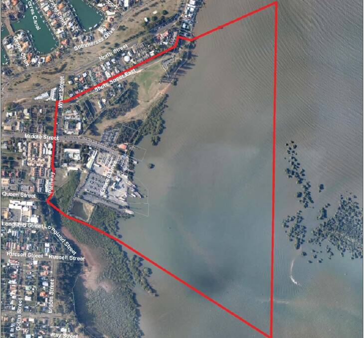 Toondah Harbour priority development area