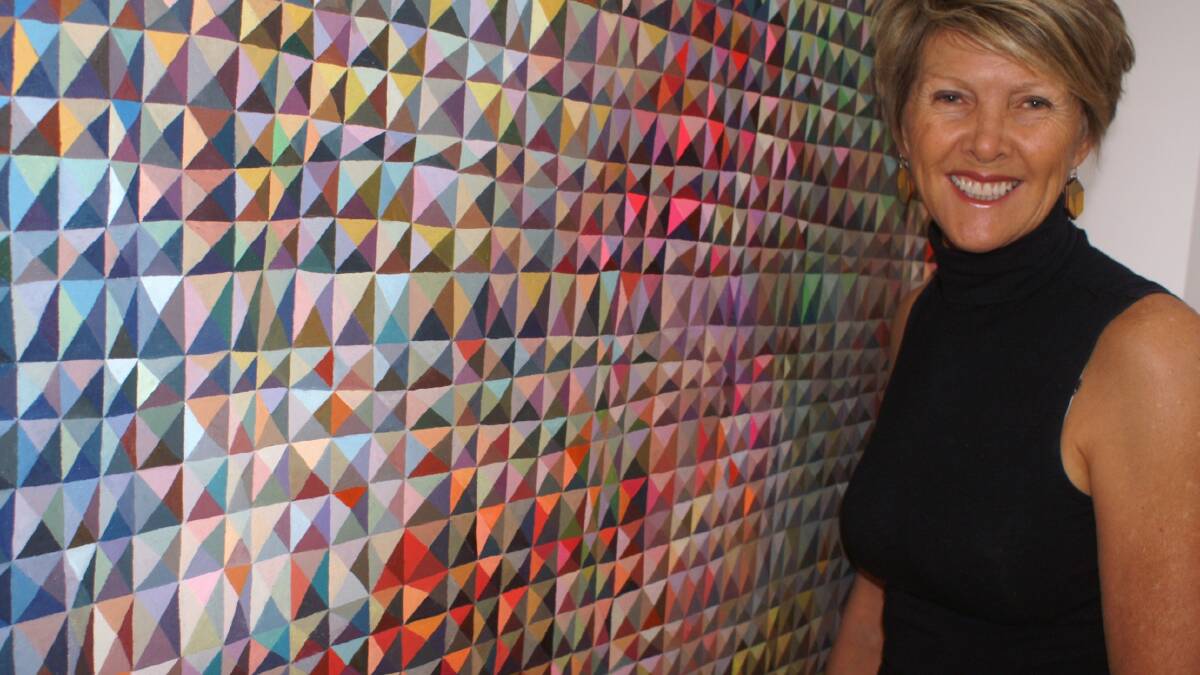 Redland Bay artist focuses on geometric form