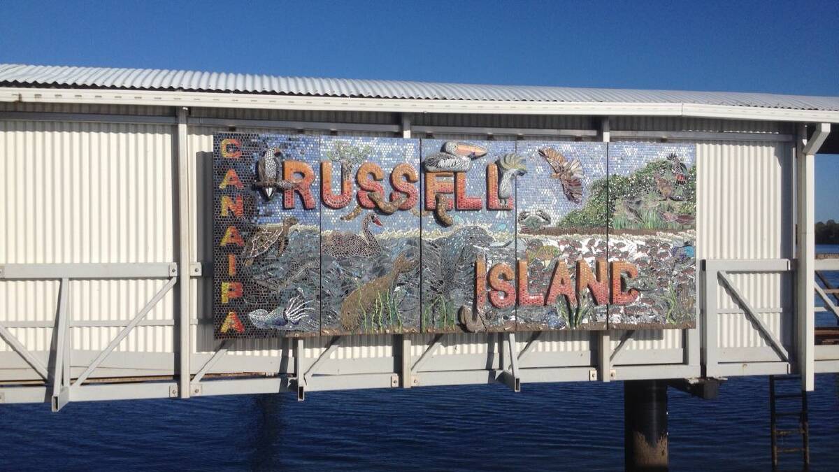 The Russell Island ferry terminal. PHOTO: Judith Kerr 