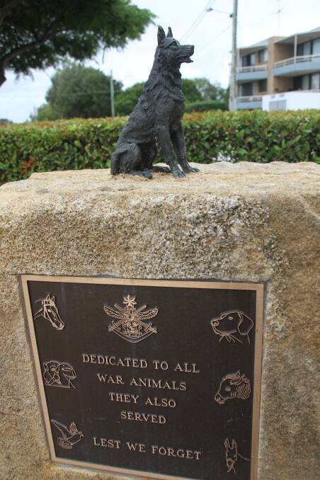 The new War Animal Memorial in Cleveland has been officially dedicated to all service animals. Photo by Chris McCormack 