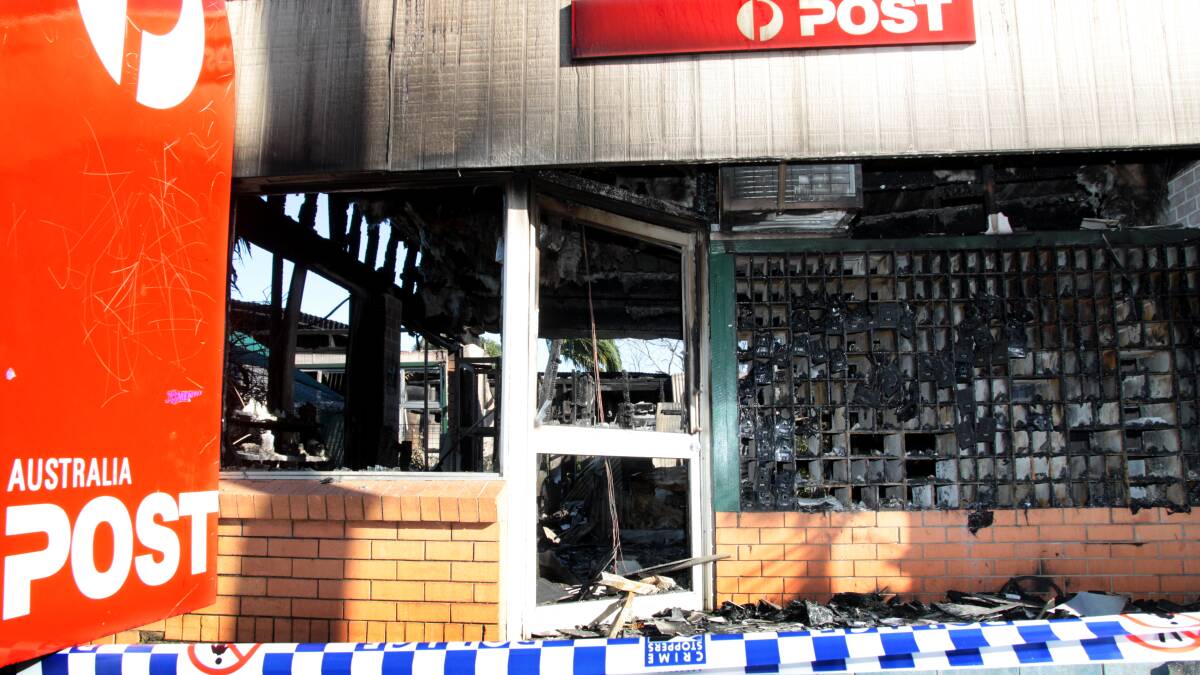 Dunwich post office arson: four jailed  