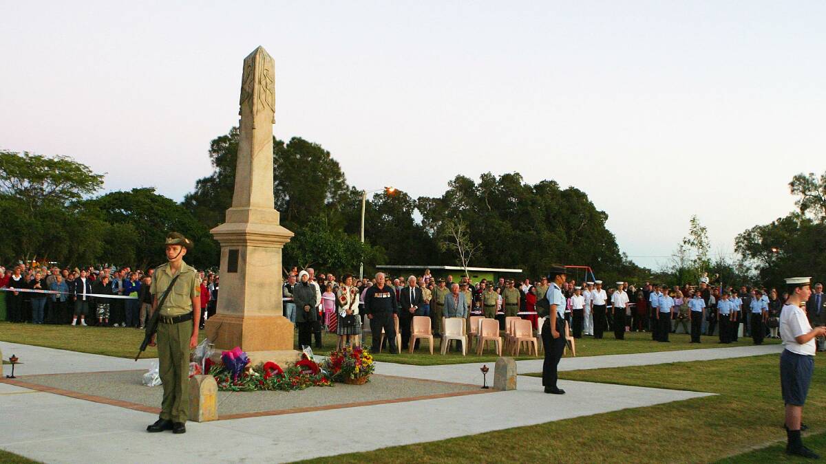 Redland Bay is now a popular Dawn Service on Anzac Day for the southern end of the city. Photo Melissa Gibson 