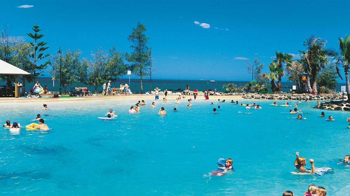 Redcliffe Lagoon also known as Settlement Cove is on the foreshore with views across the Moreton Bay to Moreton Island. 