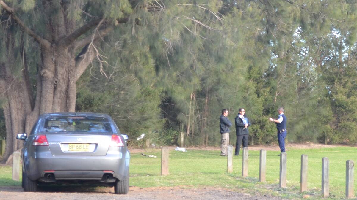 Police say there are no suspicious circumstances in relation to the discovery of a woman’s body on Sunday afternoon at a make-shift camp on the banks of  Bomaderry Creek.