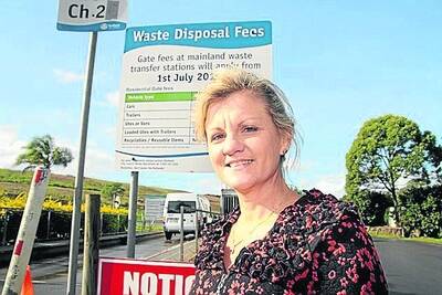 Redland City Council Mayor Karen Williams has fulfilled her promise of abolishing tip fees.Photo by Chris McCormack