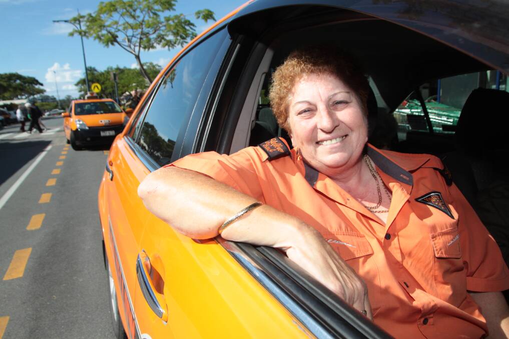 JULY: Wendy Hodgson, Brisbane Taxi driver of the year. Photo by Chris McCormack
