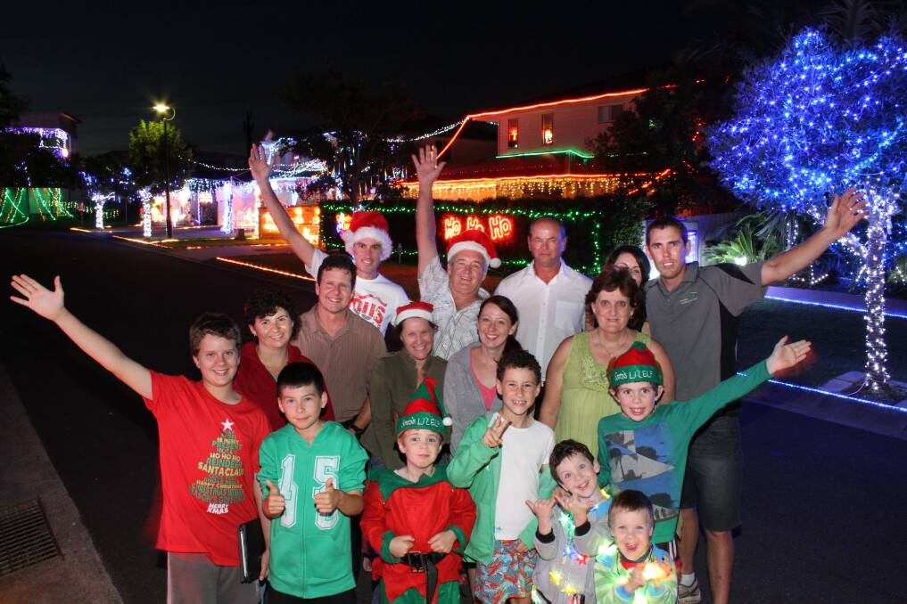 DECEMBER: Huntly Place Redland Bay residents have created a Christmas woderland. Photo by Chris McCoramck