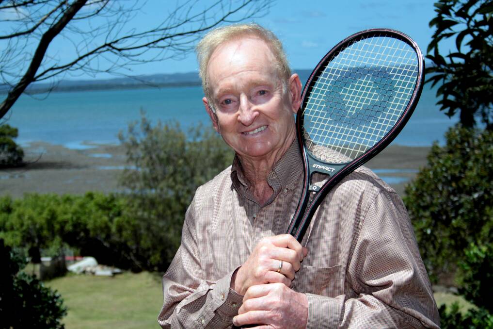 NOVEMBER: Tennis great Rod Laver at Cleveland launching his new book. Photo by Chris McCormack