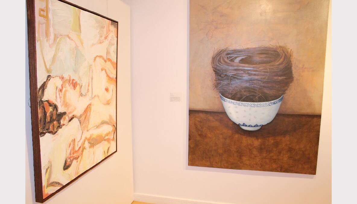 Part of the the exhibition featuring works from the 45 competition finalists runs until December 2.