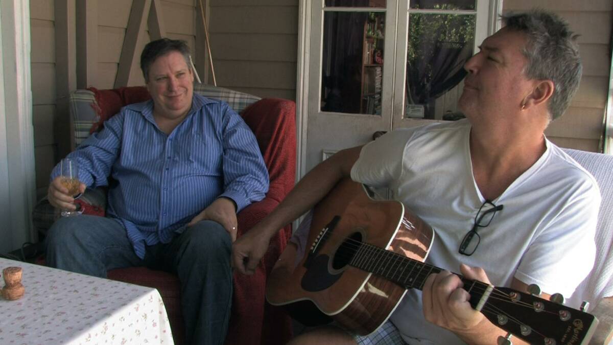 Peter and Jeremy from the documentary The Sunnyboy by Kaye Harrison