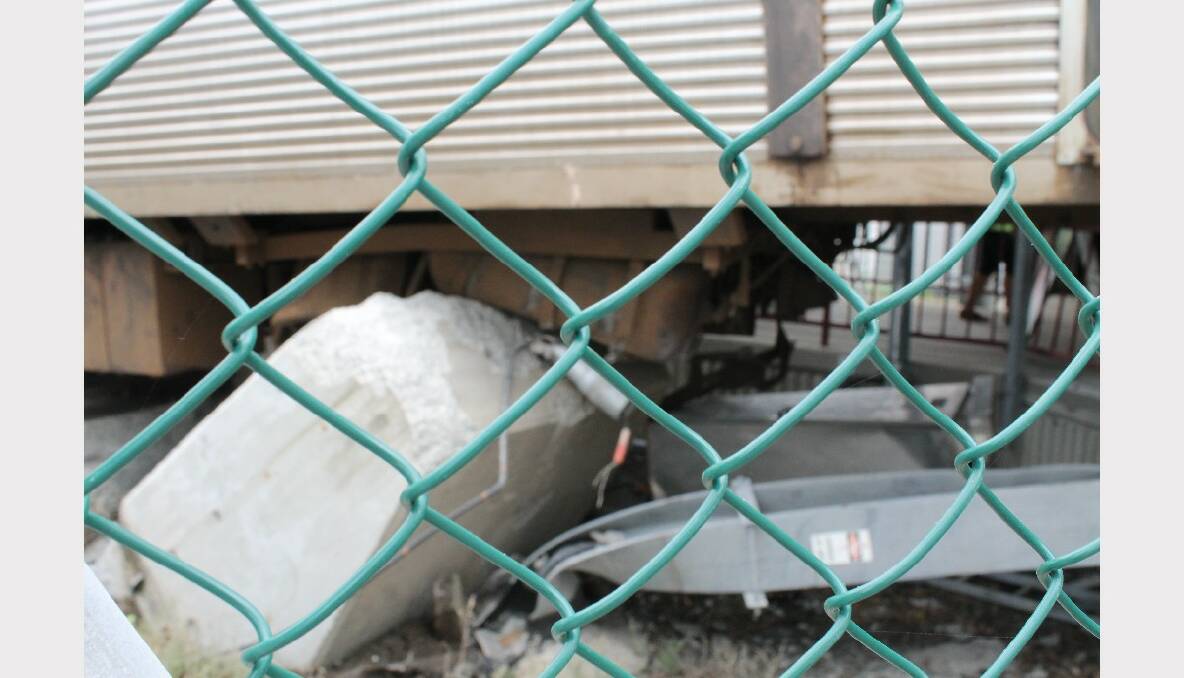 First photos of a train that crashed into Cleveland Station