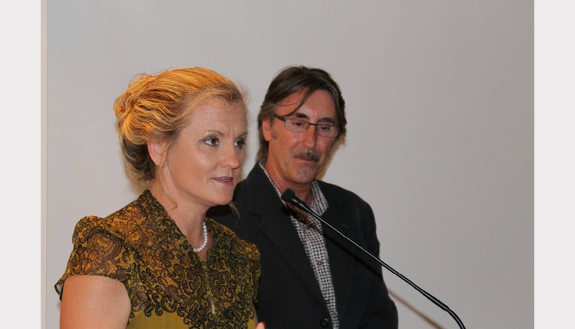 Redland Mayor Karen Williams announces the 2012 Redland Art Awards