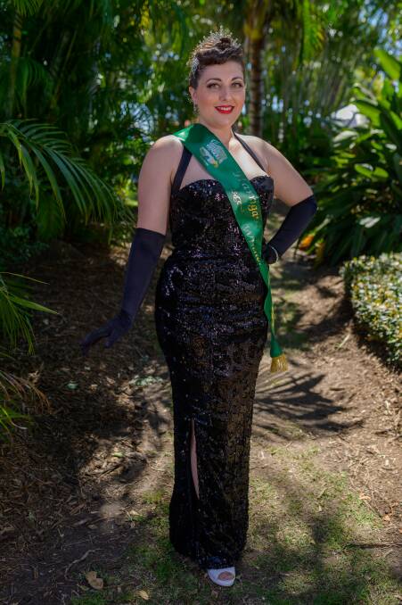 PINUP: Charlotte Reissis of Capalaba has competed in pinup pageants as Valentina Volupte since 2016. Photo: Craig Milne