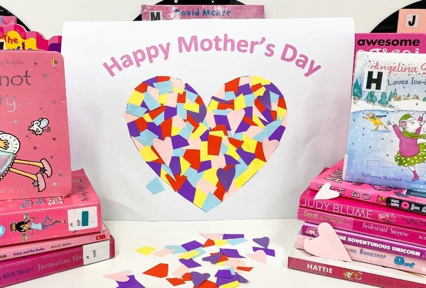 OPEN UP: Create a mother's day card at the Victoria Point library this weekend.