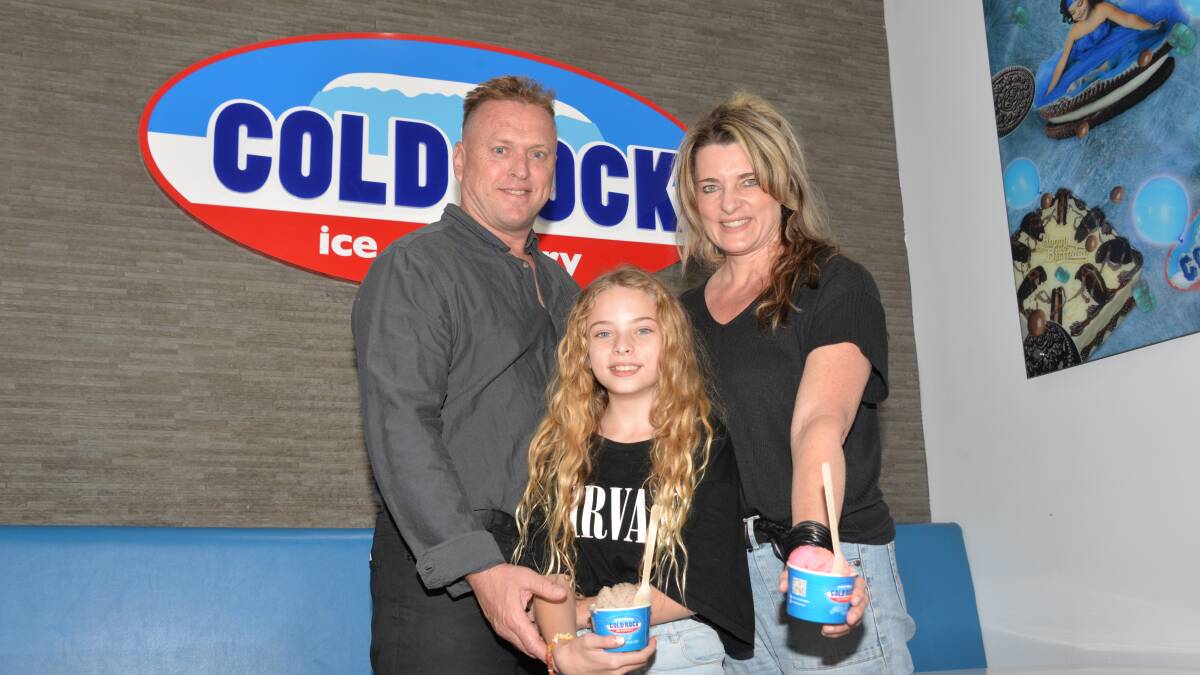 GROWING: The van Deventers' youngest daughter Shelby was just nine months old when they moved from South Africa to Australia and grew up in Cold Rock Wellington Point.