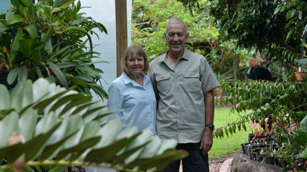 GREEN THUMBS: Ian and Judy Wintle have opened their garden to the public since 2002.